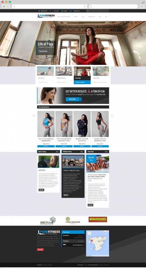 Yoga Studio "Pure Fitness"